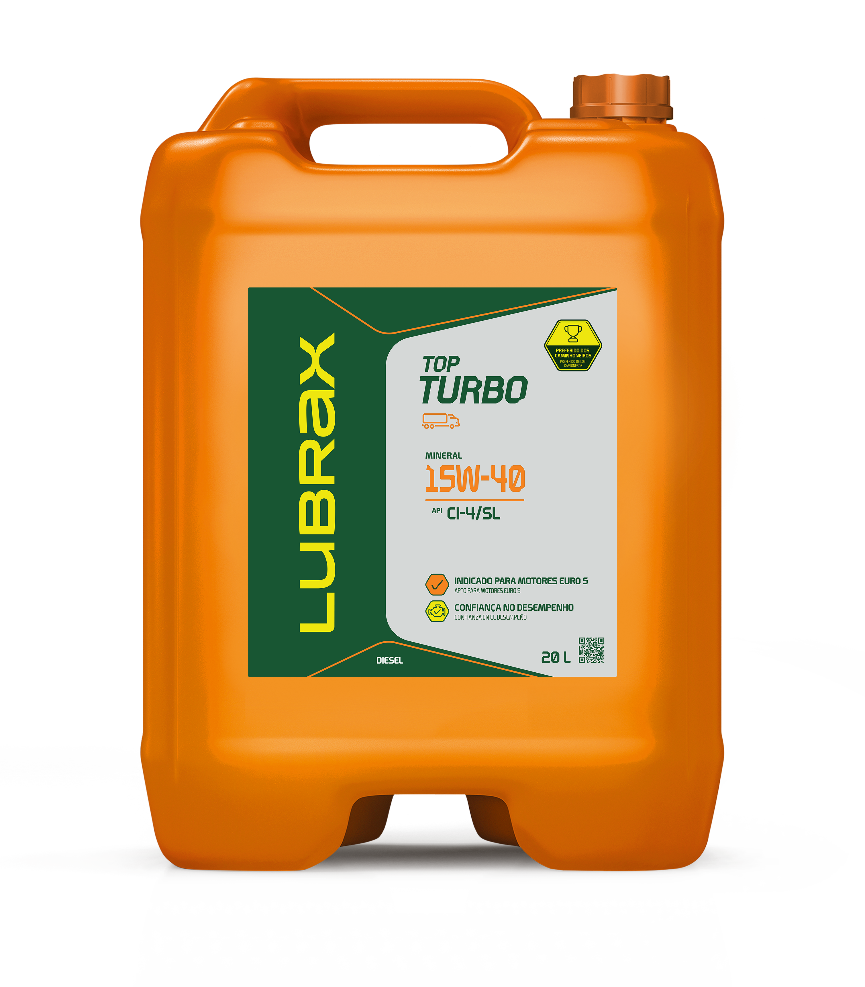 LUBRAX TOP TURBO 15W40 MINERAL