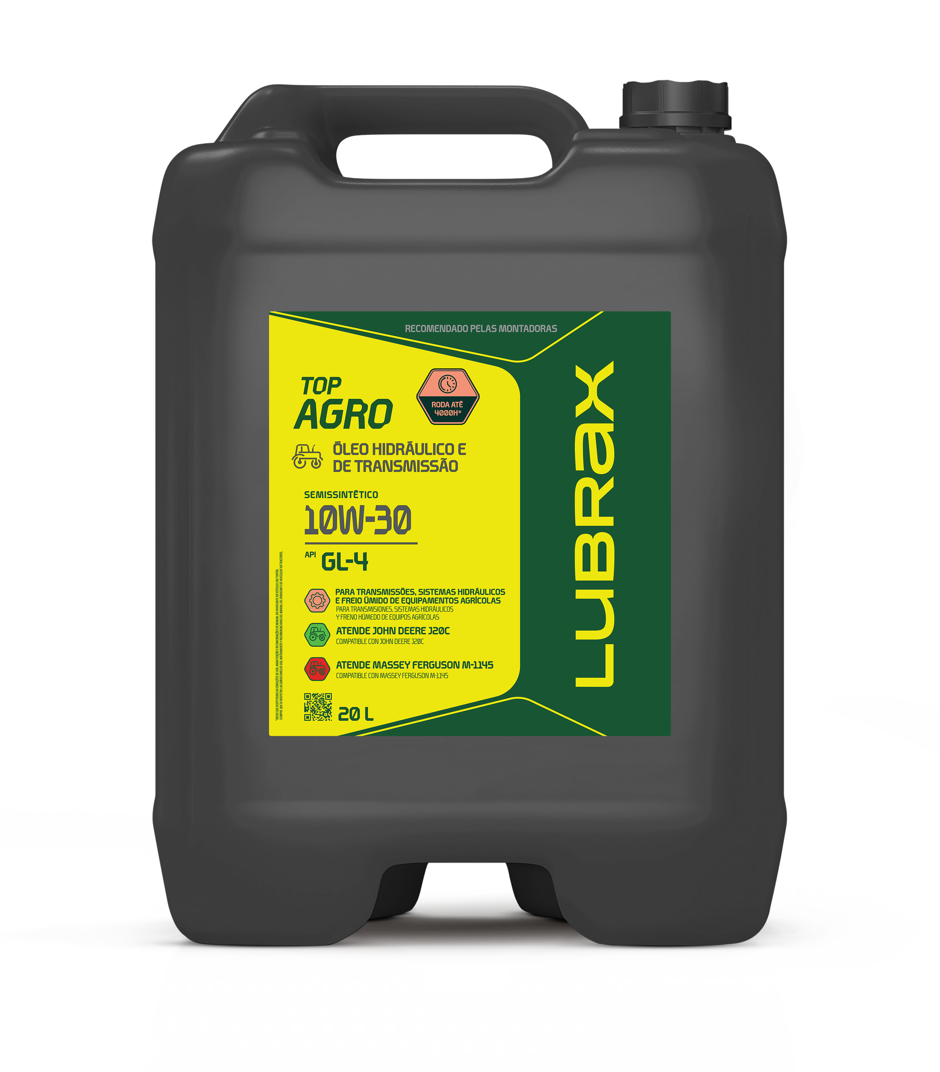 LUBRAX TOP AGRO UTTO 10W-30 Semissintético