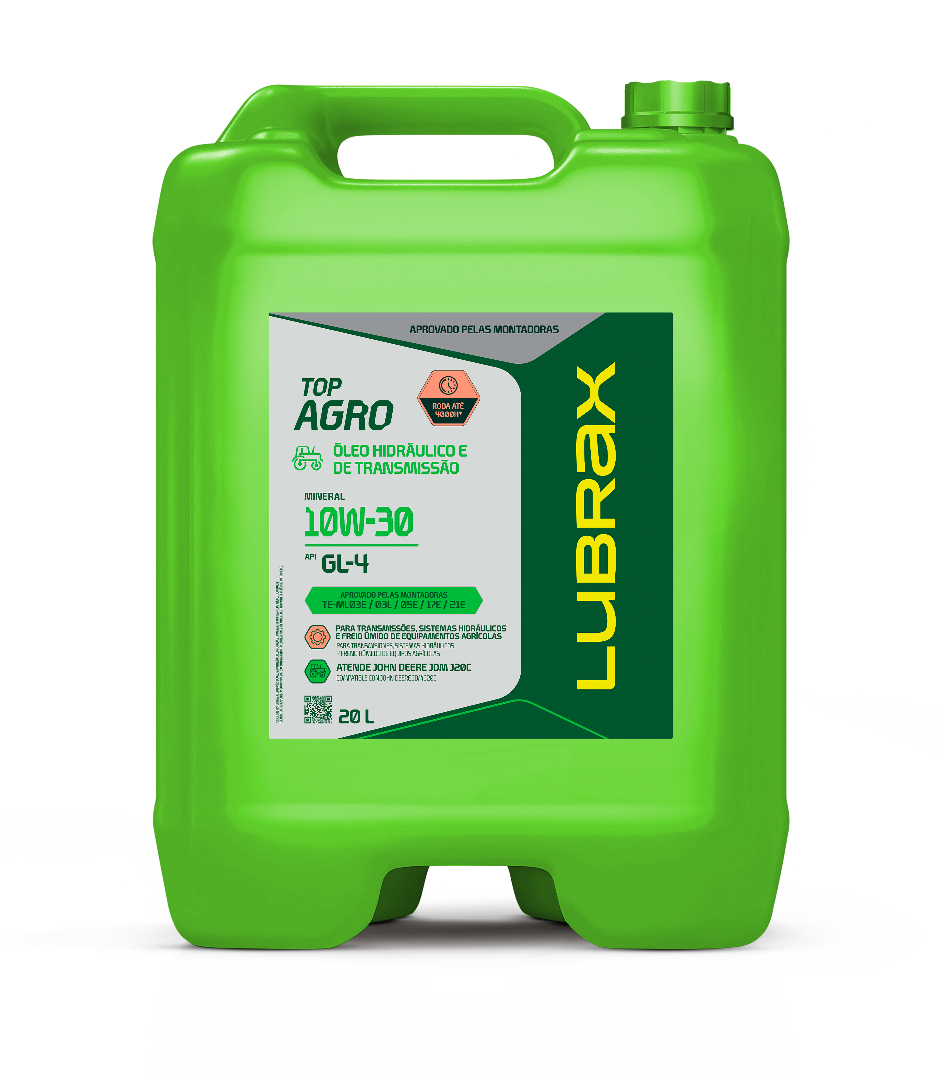 LUBRAX TOP AGRO UTTO 10W-30 Z 4000h