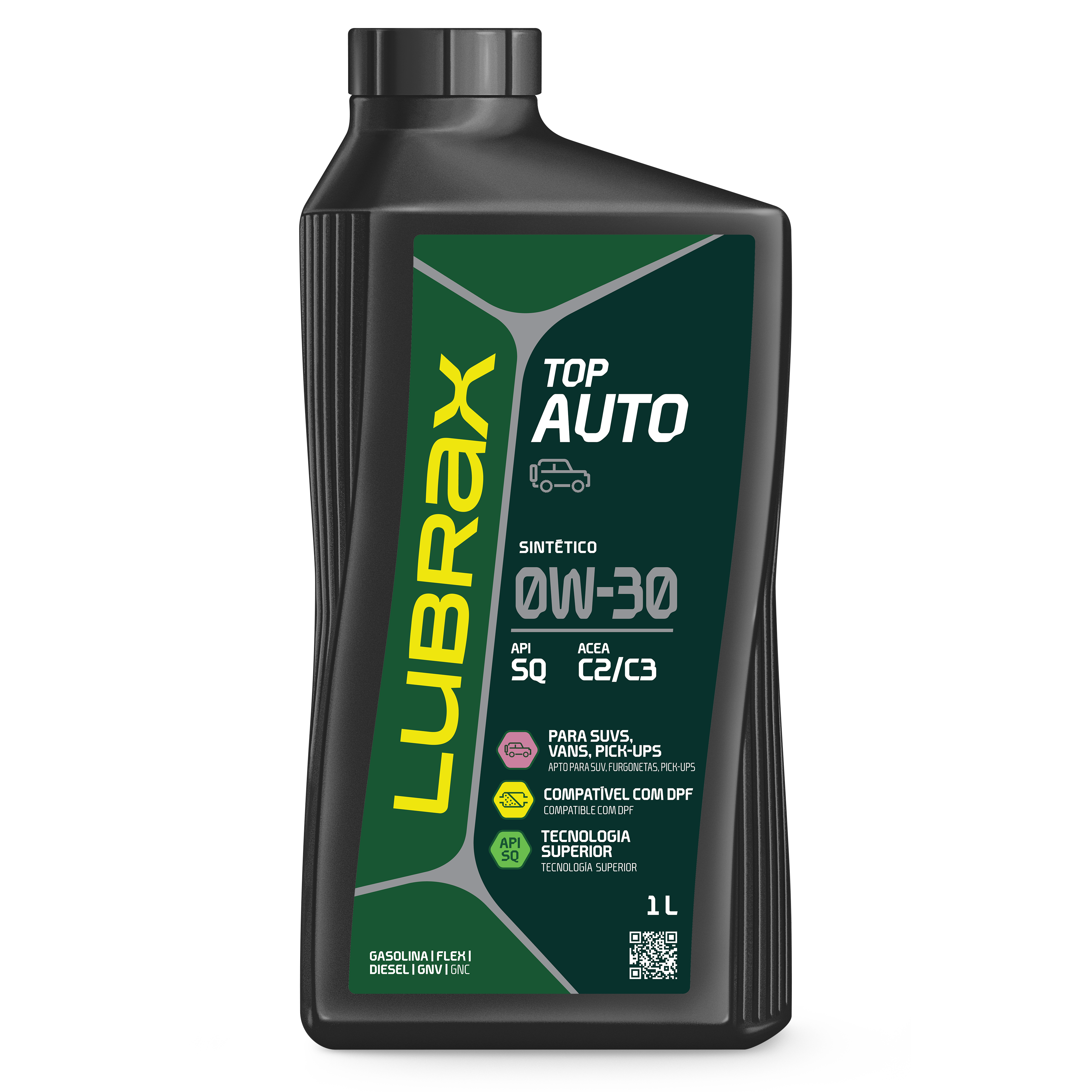 LUBRAX TOP AUTO 0W-30 C2,C3 SINTÉTICO