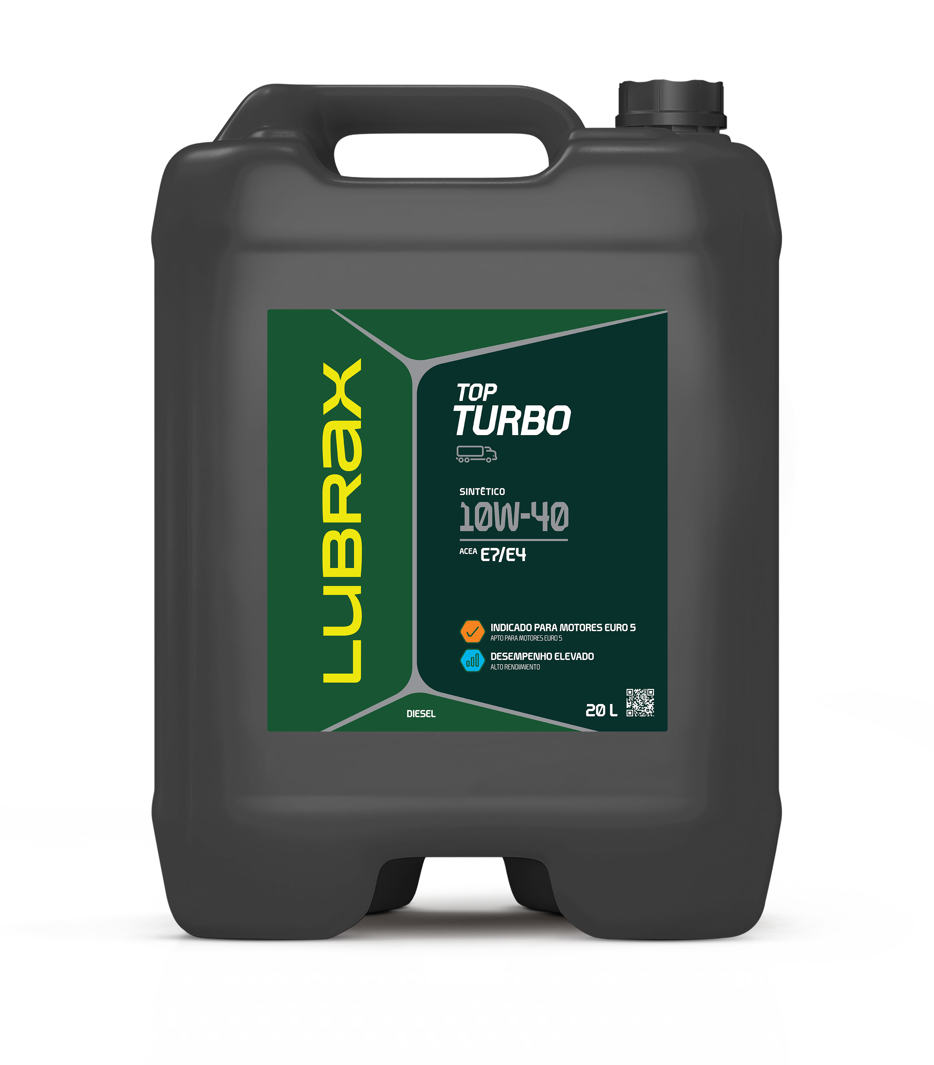 LUBRAX TOP TURBO 10W-40 CI-4 SINTÉTICO