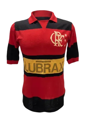 Camisa do Flamengo com Lubrax de 1984